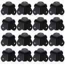 16pcs Metal Speaker Corner Protectors - Rounded Cabinet Box Edge Guards