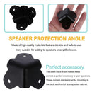 16pcs Metal Speaker Corner Protectors - Rounded Cabinet Box Edge Guards
