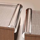2M Shock Absorbing Corner Protectors - Clear Self-Adhesive security Edge Guard Strip