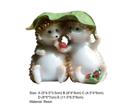 Garden Hedgehog Figurine-Resin