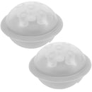 2pcs Rubber Table Corner Protectors - Grey Babies Proofing Guards for Furniture Corners