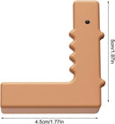 4pcs Cute Babies Corner Guards - Silicone Table Corner Protectors for Home security