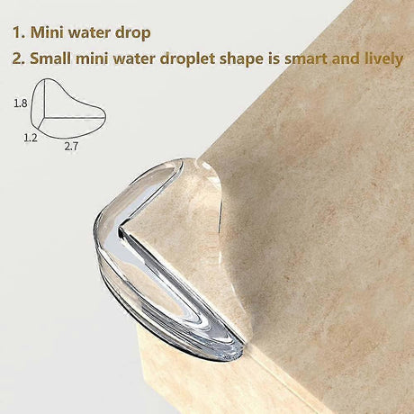 10pcs Table Corner Protectors - PVC Babies Proofing Guards for Furniture Edge Protection