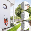Garden Hose Holder - Wall Mount Hose Hanger Rack for Garden Hose Storage