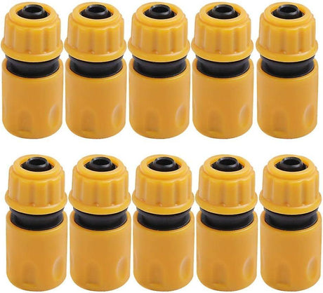 10pcs Garden Hose Nozzles & Quick Connectors - Plastic Garden Hose Spray Fittings Kit