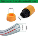 10pcs Garden Hose Nozzles & Quick Connectors - Plastic Garden Hose Spray Fittings Kit