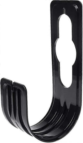 Steel Garden Hose Holder - Wall Hanging Water Hose Hook for Outdoor Watering Storage