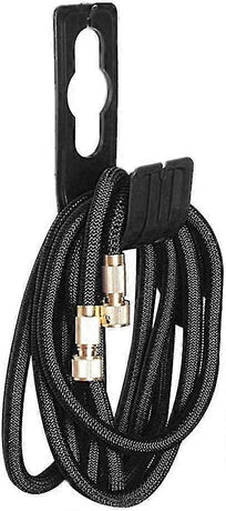 Steel Garden Hose Holder - Wall Hanging Water Hose Hook for Outdoor Watering Storage