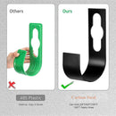 Steel Garden Hose Holder - Wall Hanging Water Hose Hook for Outdoor Watering Storage