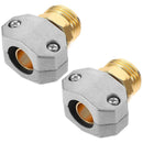 2pcs Garden Hose Repair Kit - Hose Connectors and End Replacement Fittings Set
