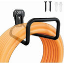 Heavy Duty Garden Hose Holder - Wall Mount Metal Hose Hook with Screws for Hose