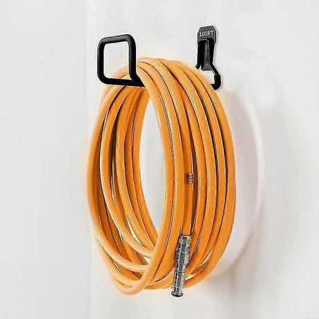Heavy Duty Garden Hose Holder - Wall Mount Metal Hose Hook with Screws for Hose