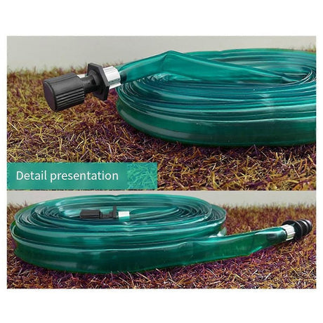 7.5m Garden PVC Sprinkler Hose - Penetrating Cooling Hose for Lawn Irrigation