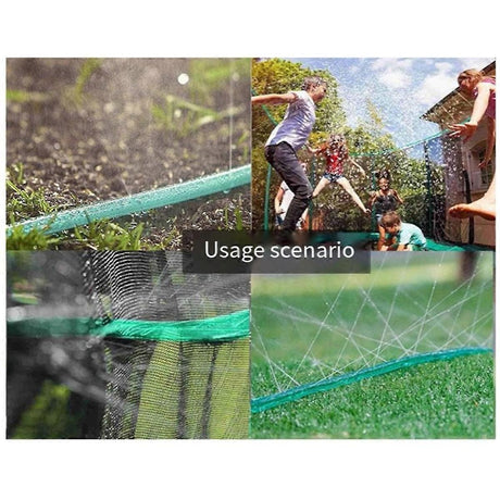 7.5m Garden PVC Sprinkler Hose - Penetrating Cooling Hose for Lawn Irrigation