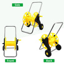 Hose Reel Cart with Wheels - Garden Hose Storage Cart with Handle and Hose Guide