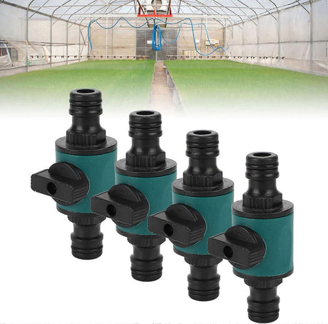4pcs Garden Hose Connectors - Repair Fittings for Water Hose Ends