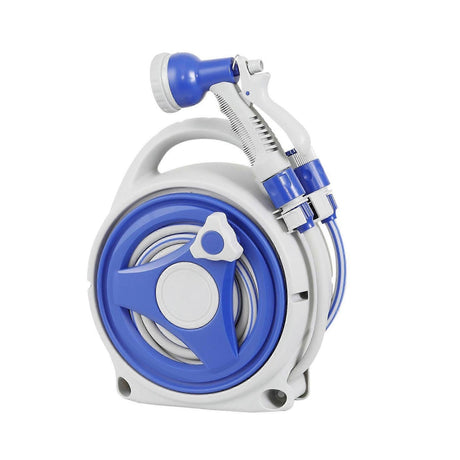 Heavy Duty Hose Reel Cart - Outdoor Hose Storage Cart for Garden Watering