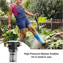 Garden Hose Sediment Filter - Water Filter for Pressure Washer Garden Hose Inlet