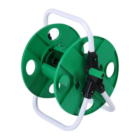 Heavy Duty Hose Reel Cart - Multifunction Garden Hose Organizer with Wheels