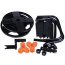 Garden Hose Spray Nozzle - Hose Nozzle with Storage Cart for Outdoor Use