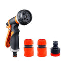 Plastic Garden Hose Fittings Set - Quick Connect Nozzle Kit for Outdoor Watering