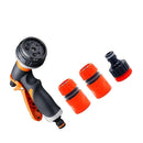 Plastic Garden Hose Fittings Set - Quick Connect Nozzle Kit for Outdoor Watering