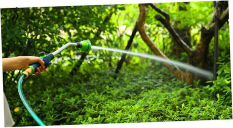 High Pressure Garden Hose Sprayer - Adjustable Water Nozzle for Lawn & Garden