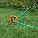 Garden Hose Guide Stakes - Metal Spiked Stakes to Prevent Hose Damage, Decorative Design