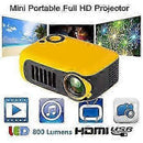 Mini Video Projector - LED Home opera Projector for Movies and Entertainment