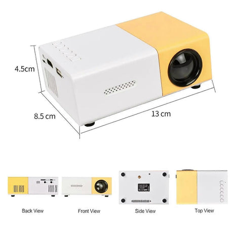 Mini Projector - LED Portable Projector for Home opera and Video Playback