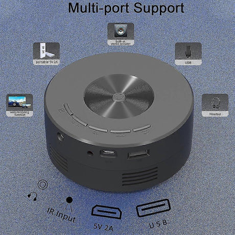 Babies Projector - Portable LED Projector for Home opera, Camping, and Entertainment