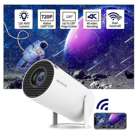 HD Projector - Portable HD Screen Video Projector for Indoor/Outdoor Use
