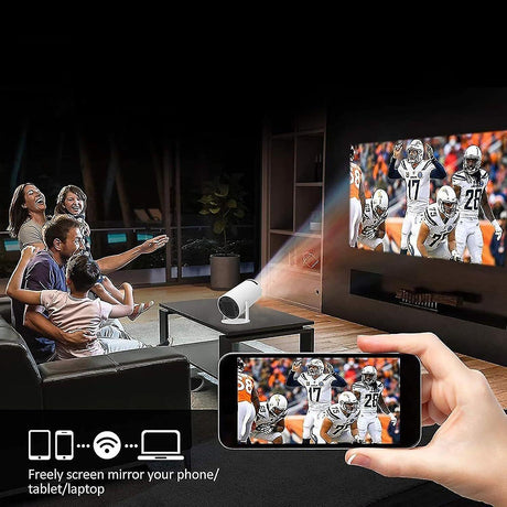 HD Projector - Portable HD Screen Video Projector for Indoor/Outdoor Use