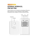 WiFi LED Projector - Portable Mini TV Projector for Home opera Use