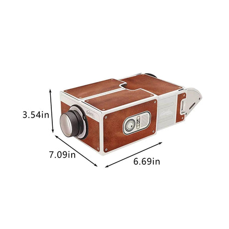 Mini Cartoon Projector - LED Micro Video Projector for Babies and Travel