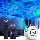 Projector with Bluetooth Speaker - LED Bedroom Light and Sound Projector