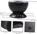 Ocean Projector Light - Bedroom Projection Lamp with Relaxing Water Effect