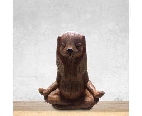 Figurine Rabbit Mold Home Decor Resin Easter Thanksgiving Small Statue for Office