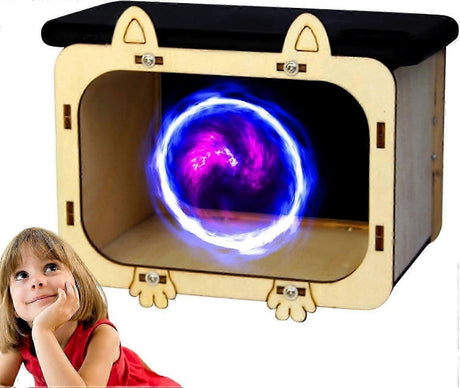 Hologram Phone Projector - Wooden Smartphone Projector Display Stand