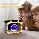 Hologram Phone Projector - Wooden Smartphone Projector Display Stand