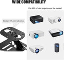 Foldable Projector Stand - 3-in-1 Desktop or Ceiling Mount for Mini Projectors