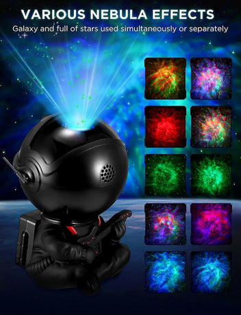 Space Astronaut Projector - Nebula Modes Galaxy Projector with Remote Control