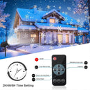 LED Snowflake Projector - Christmas Light Projector for Outdoor and Indoor Use