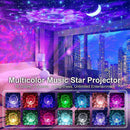 4-in-1 Galaxy Projector with Tooth Serrated Remote - 18 Sky Patterns