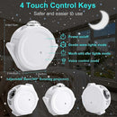 4-in-1 Galaxy Projector with Tooth Serrated Remote - 18 Sky Patterns