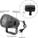 Christmas LED Rotating Snowflake Projector Lamp for Home Decor & Party