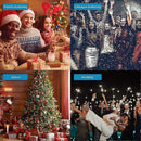 Christmas LED Rotating Snowflake Projector Lamp for Home Decor & Party