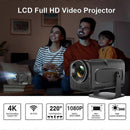 Mini Home Cinema Projector, Native 1080P, 4K Supported