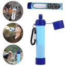 Outdoor Portable Water Filter, Survival Camping Water Purifier