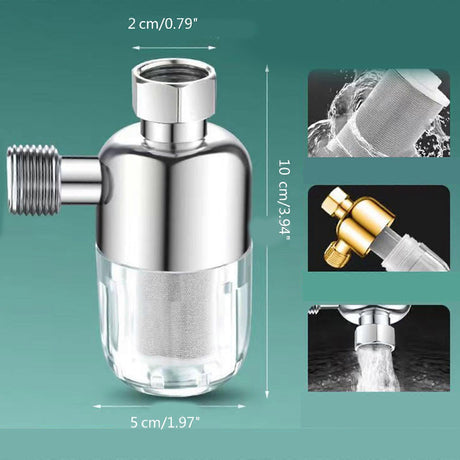 Reusable Sink Water Filter, Steel Household Tap Filter, Easy Installation